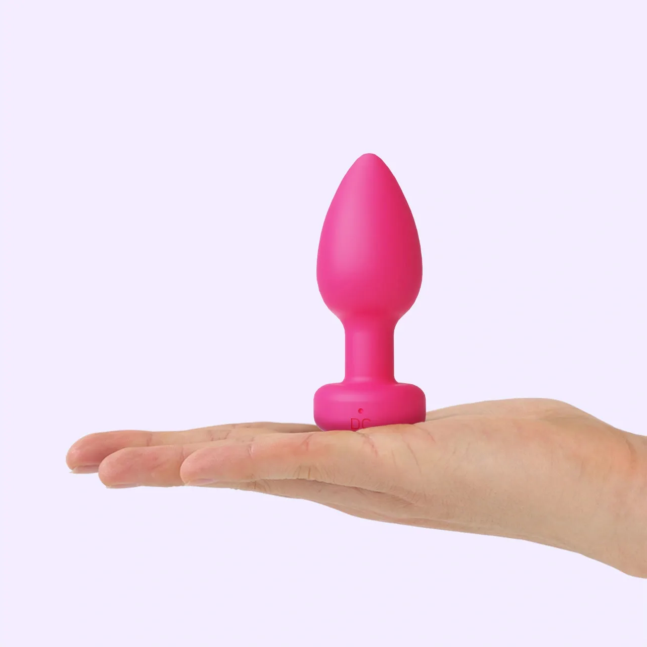 Beisar Peachy anaalplug set roze 3-delig vibrerend