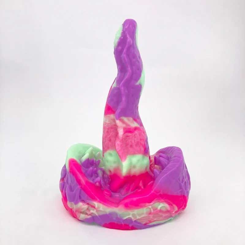 Tentickle Meenus Shell Suit dildo medium stevig siliconen