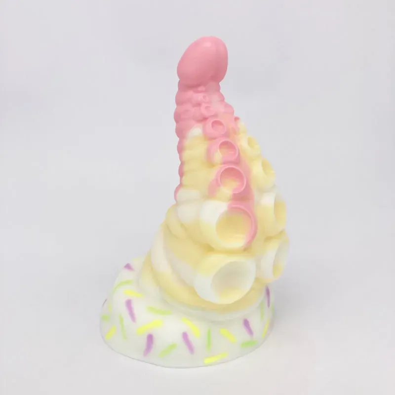 Tentickle Tenton Cake Drip dildo medium medium siliconen