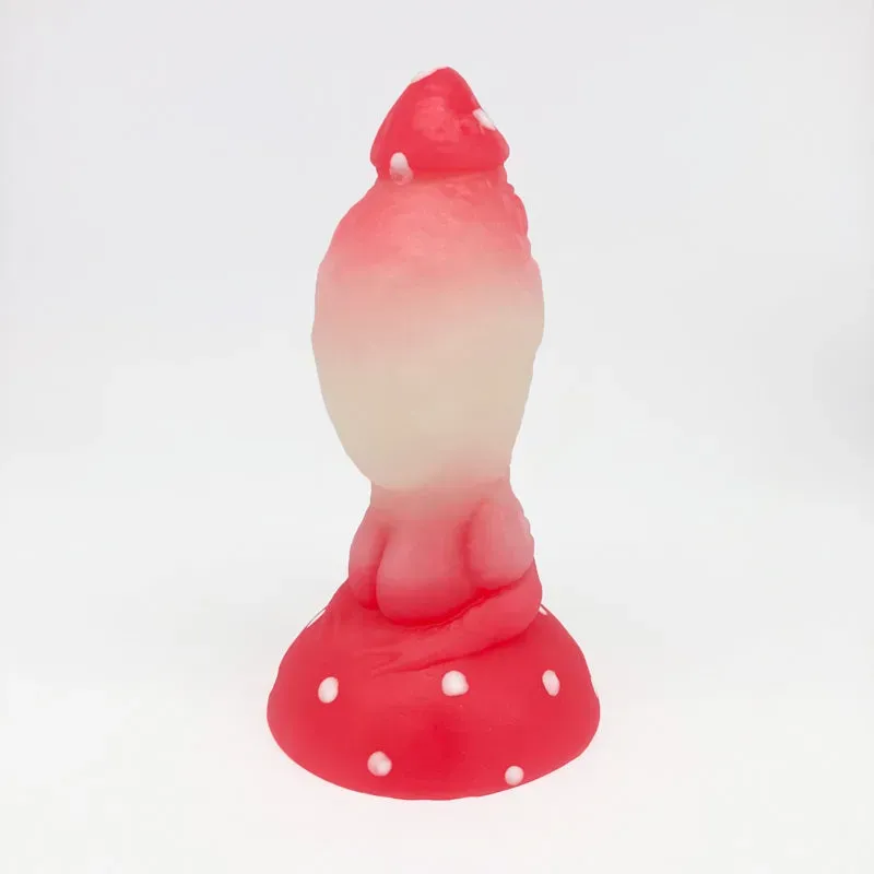 Tentickle Toady Stool Magical Mushroom dildo medium super soft glow