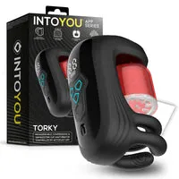 Intoyou Torky Masturbator met App Rotatie 3-in-1