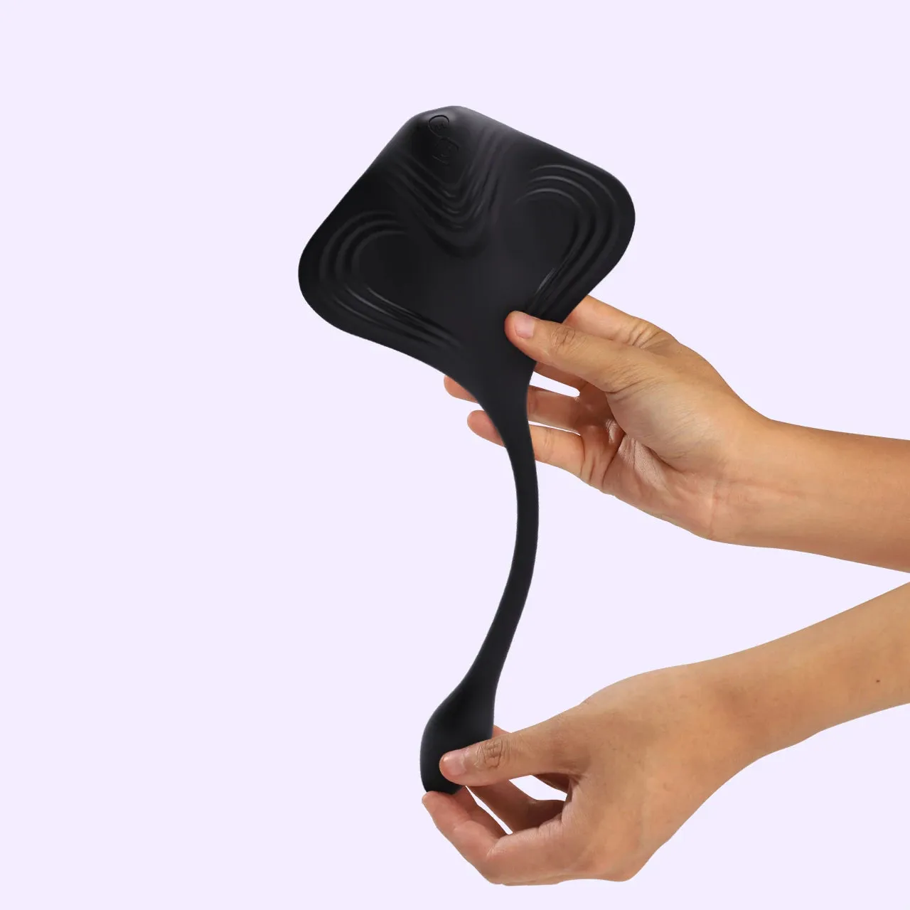 Beisar Manta vibrator zwart flexibele tail met app