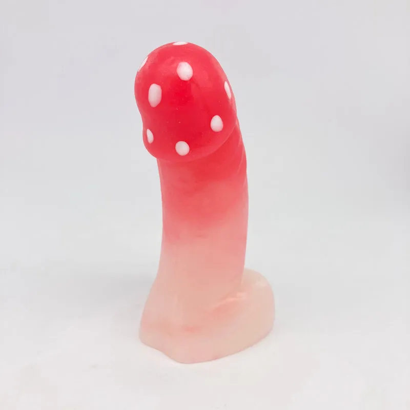 Tentickle Woodsman Mushroom dildo mini glow super soft
