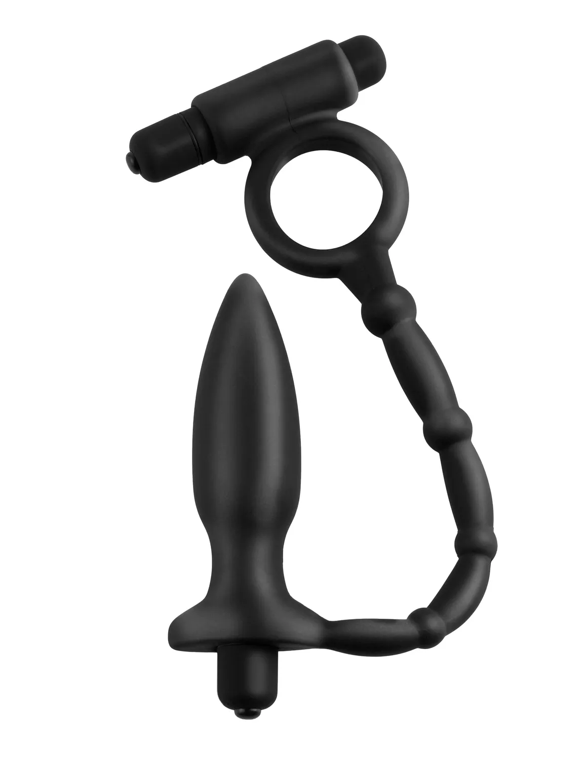 Pipedream Anal Fantasy Ass-Kicker with Cockring buttplug vibrerend