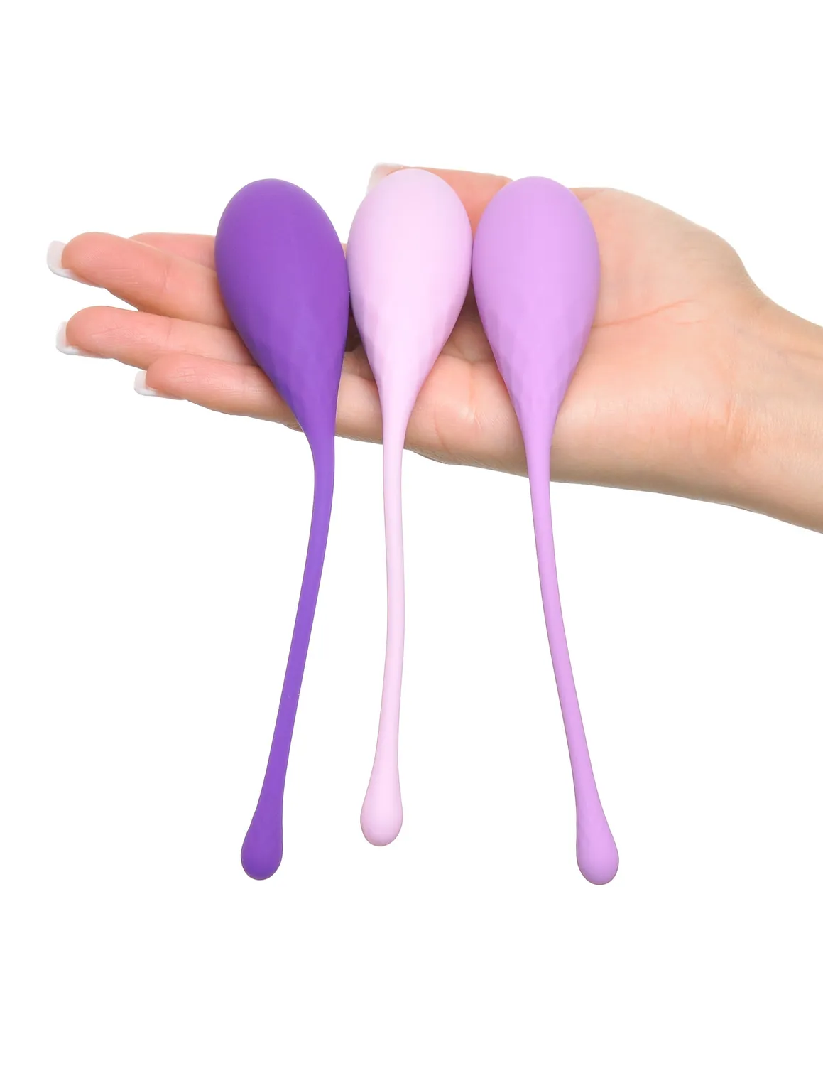Pipedream Fantasy For Her Kegel Train-Her bekkenballetjes set 3 stuks