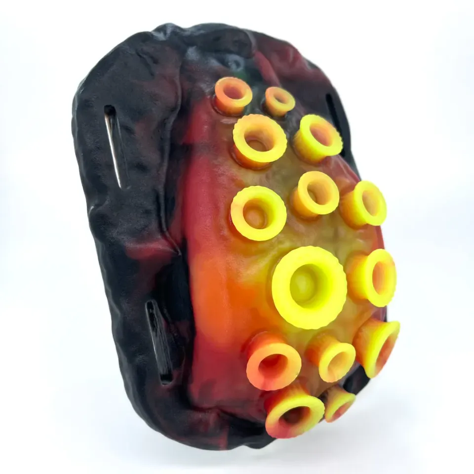 Tentickle Gorj Roll For Fire Damage dildo soft glow in the dark