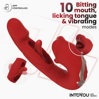 Intoyou Mouty vibrator met bijtende tong en app