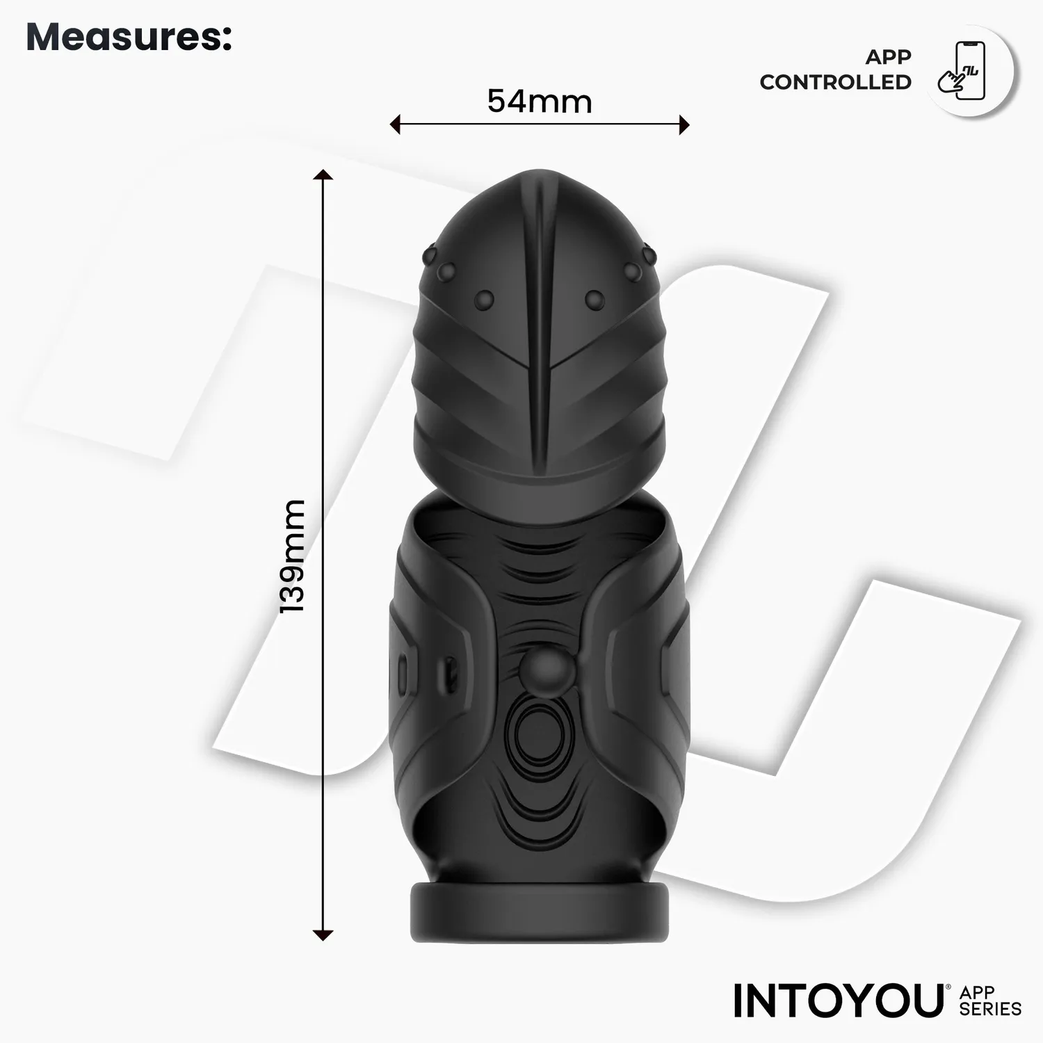 Intoyou Zonte masturbator met rotatie en app