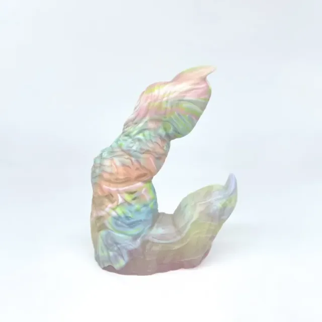 Tentickle Wölfing Pastel Rainbow Swirl dildo x-small medium