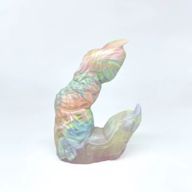 Tentickle Wölfing Pastel Rainbow Swirl dildo x-small medium