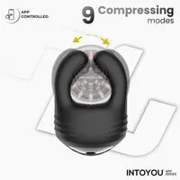 Intoyou Torky Masturbator met App Rotatie 3-in-1