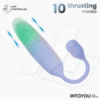 Intoyou NexEgg Motion vibro-ei lila pistache met app