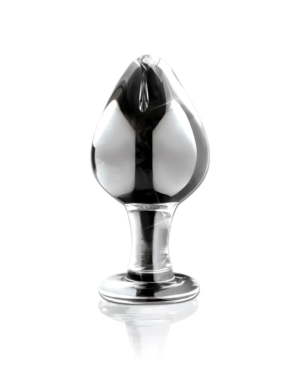 Pipedream Icicles No. 25 glazen buttplug transparant klein