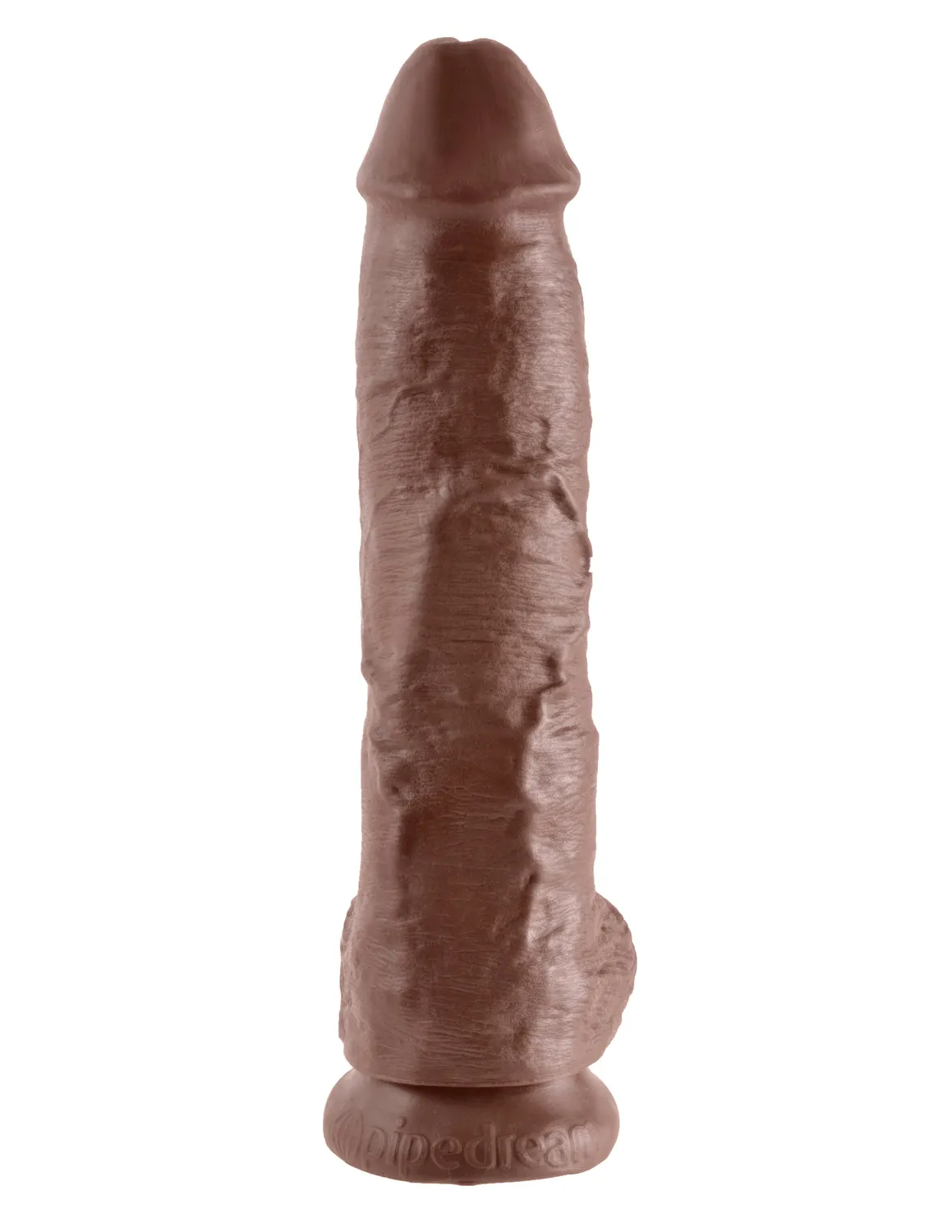 Pipedream King Cock 10 inch dildo bruin realistisch