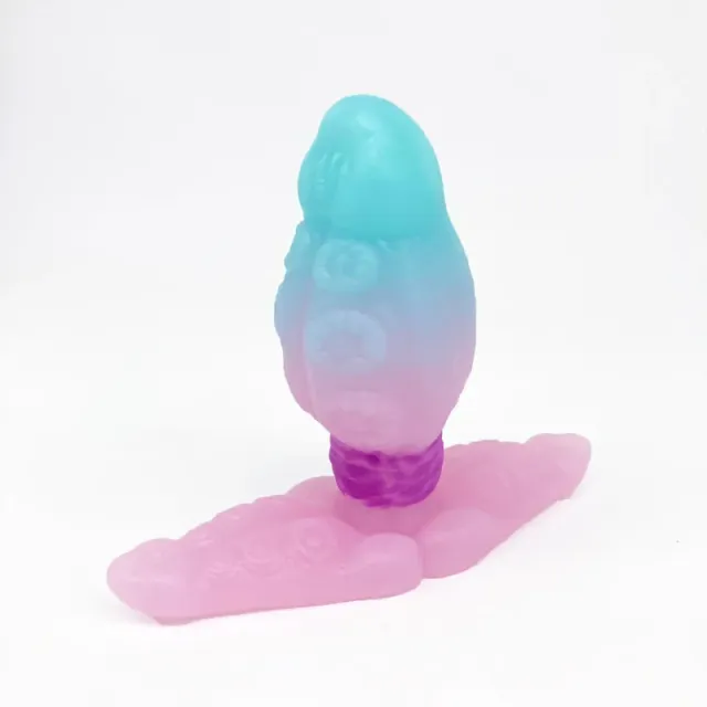Tentickle Skwee Ice n Glow vaginale plug large small base