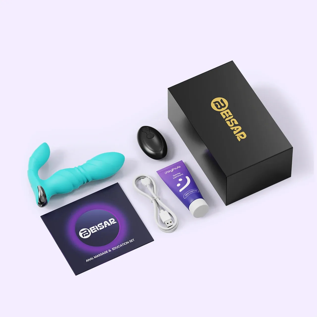 Beisar VividPulse Draagbare Vibrator Mintgroen met app