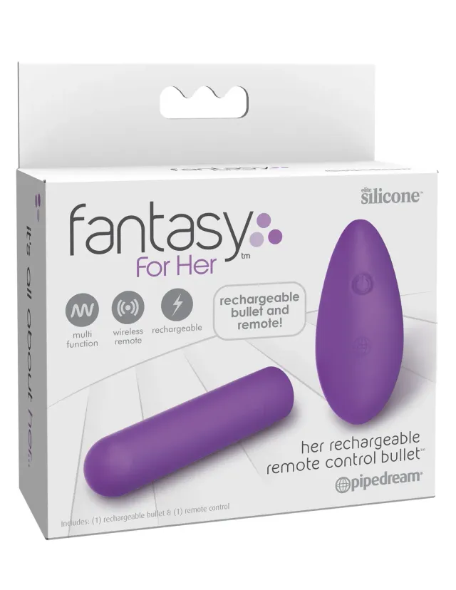 Pipedream Rechargeable Remote Control Bullet bulletvibrator met afstandsbediening