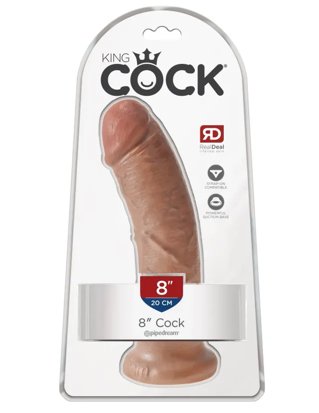 Pipedream King Cock 8 Cock dildo realistisch huidskleur