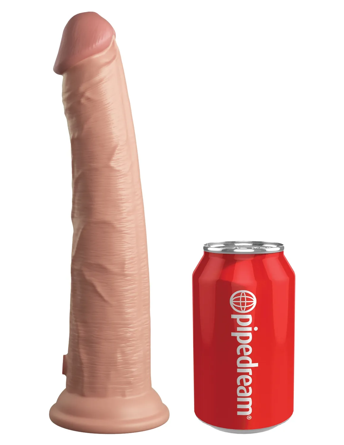 Pipedream King Cock Elite 10 inch siliconen dildo dual density