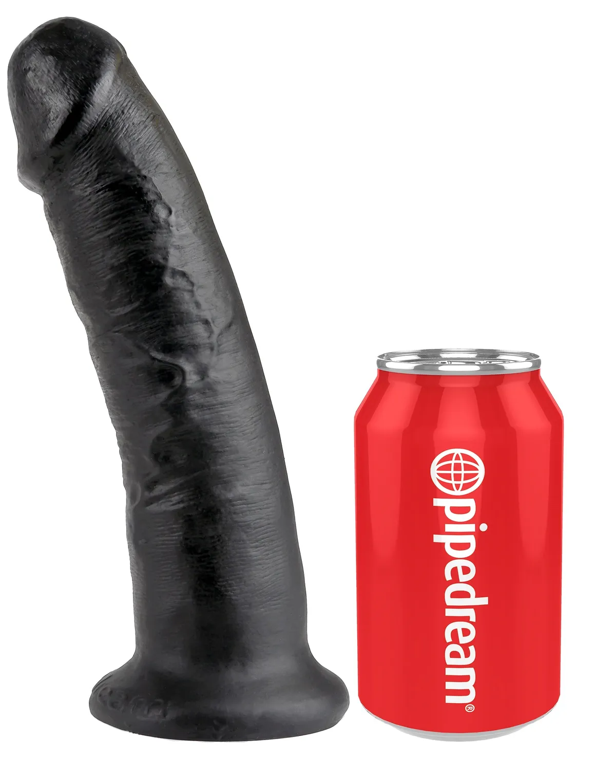 Pipedream King Cock 9 inch Cock dildo zwart realistisch