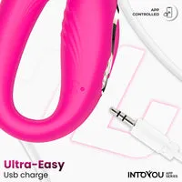 Intoyou Couty koppelsvibrator met app en oscillatie