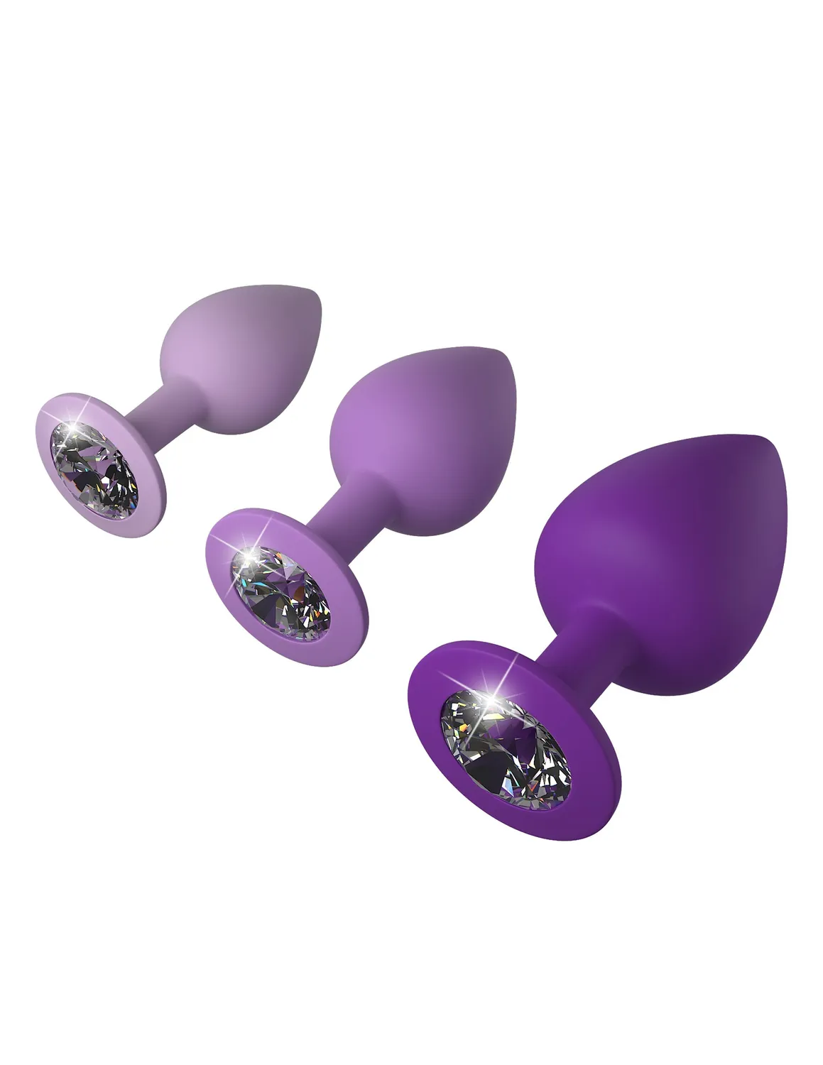 Pipedream Fantasy For Her Little Gems buttplug set 3 stuks
