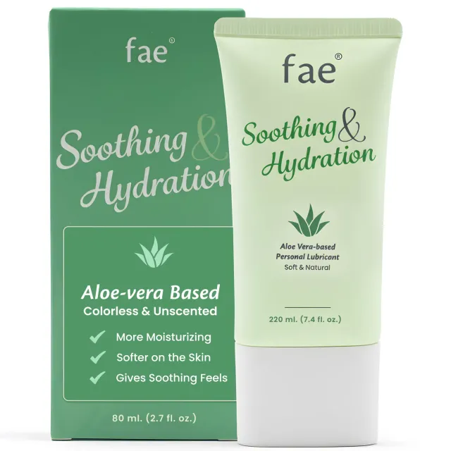 Fae Aloe Vera glijmiddel op waterbasis 80 ml mild