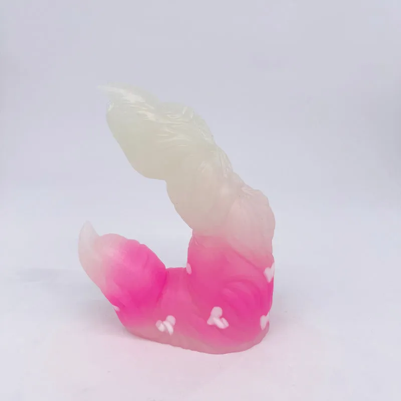 Tentickle Wölfing Be My Fungi GITD dildo mini medium glow in the dark