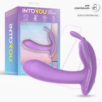 Intoyou Wingy vlinderstimulator met app lila