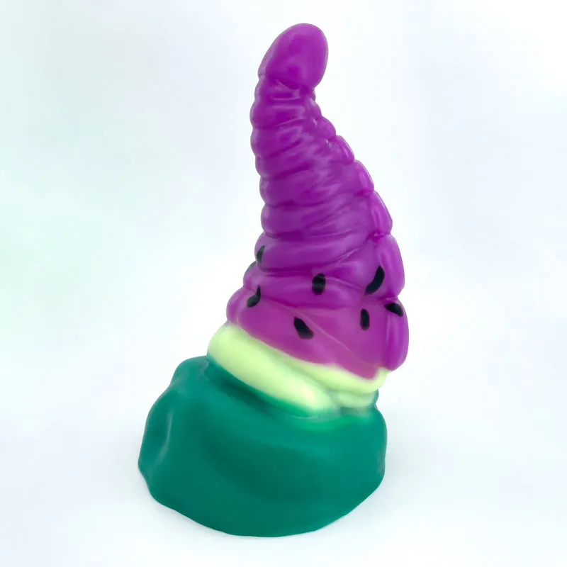 Tentickle Tenton Spooky Melon dildo medium soft glow in the dark