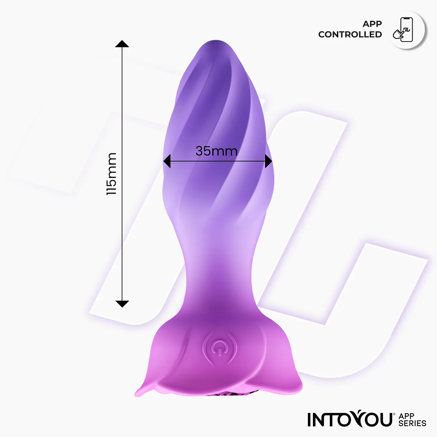 Intoyou Moxy anale plug met app en rotatie