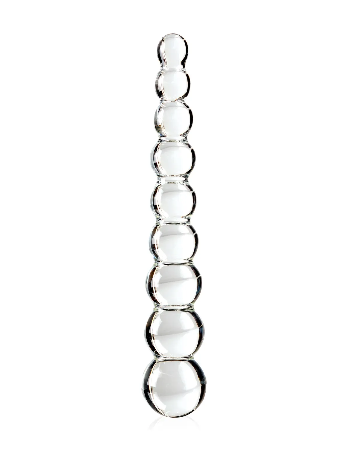 Pipedream Icicles No. 2 glazen dildo transparant temperatuurspel