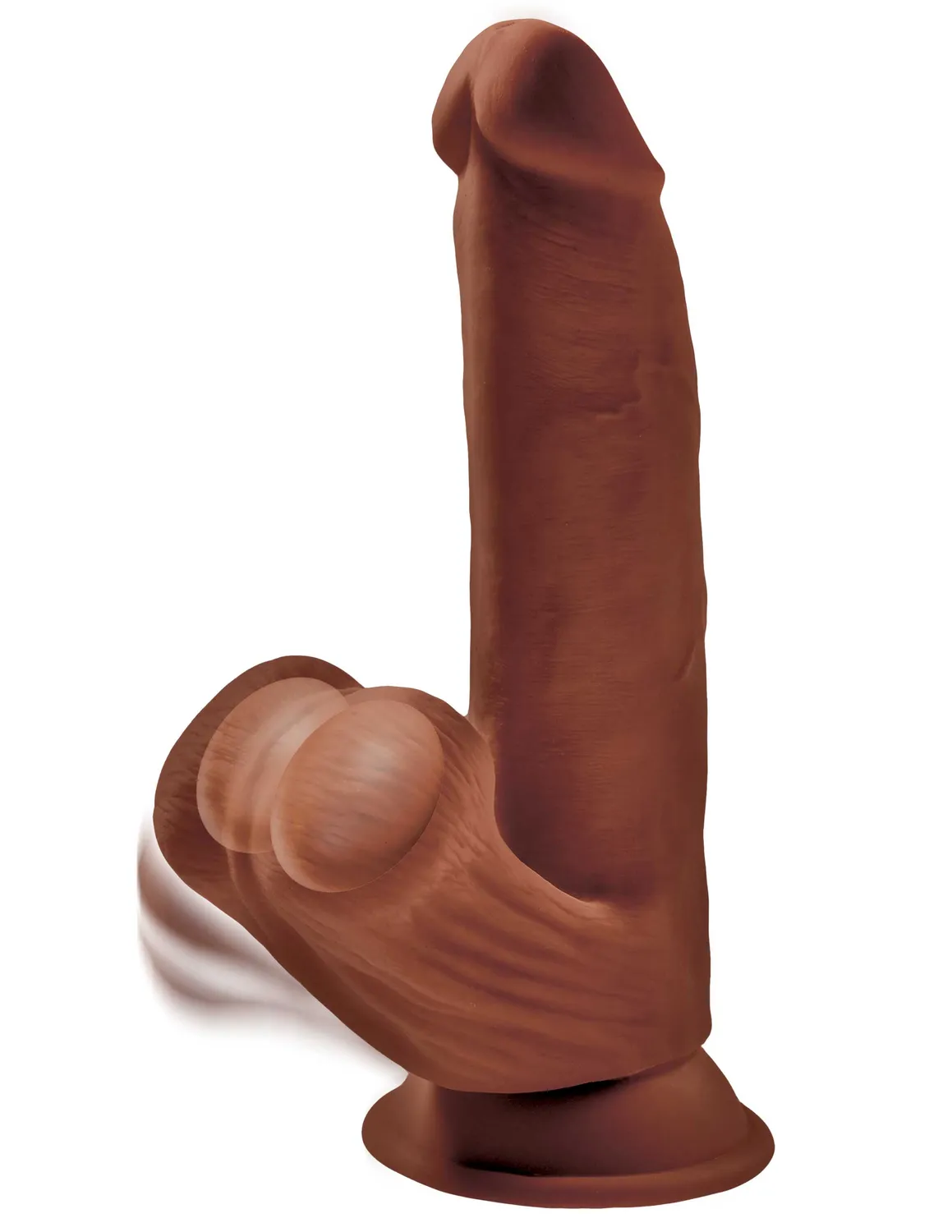 Pipedream King Cock 8 Triple Density Cock dildo With Swinging Balls