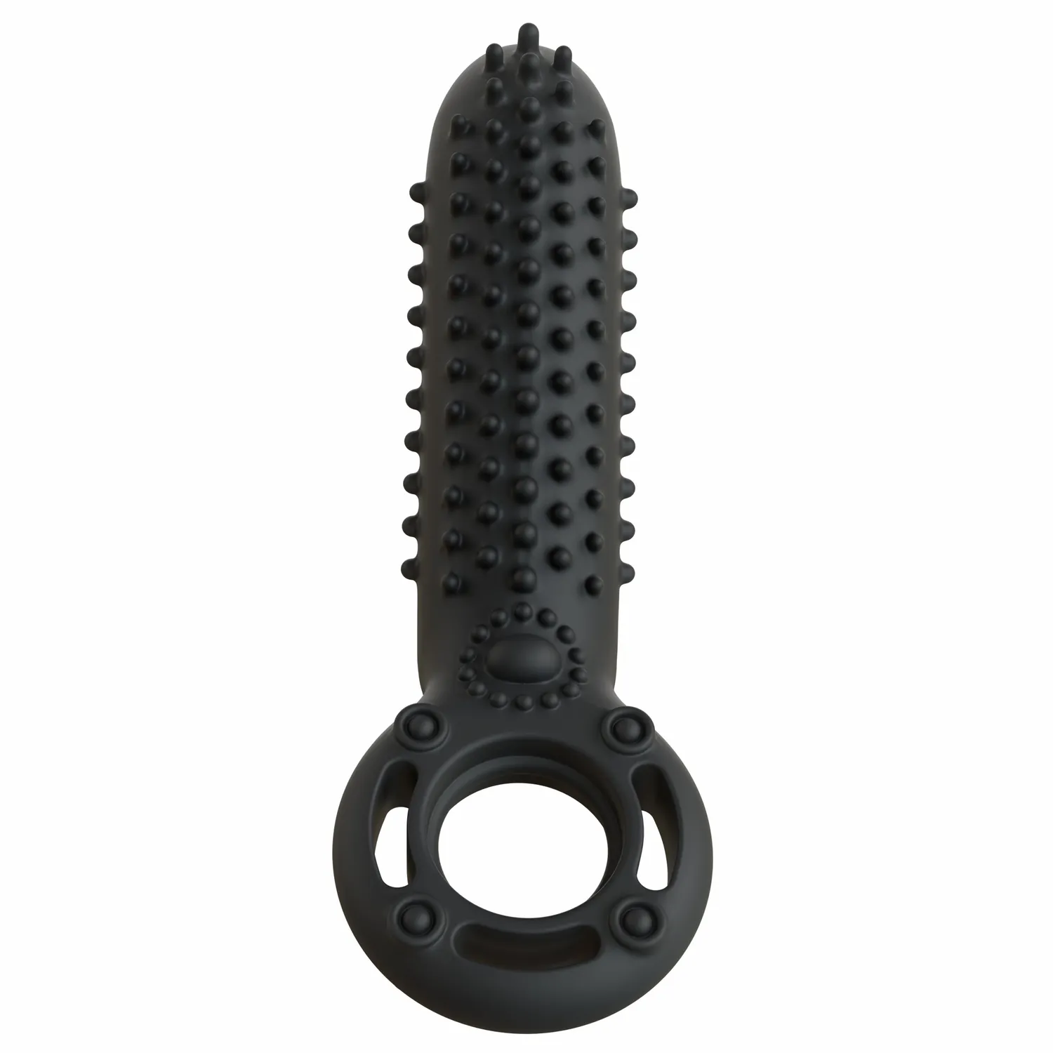 Screaming O OYeah cockring zwart oplaadbaar vibrerend