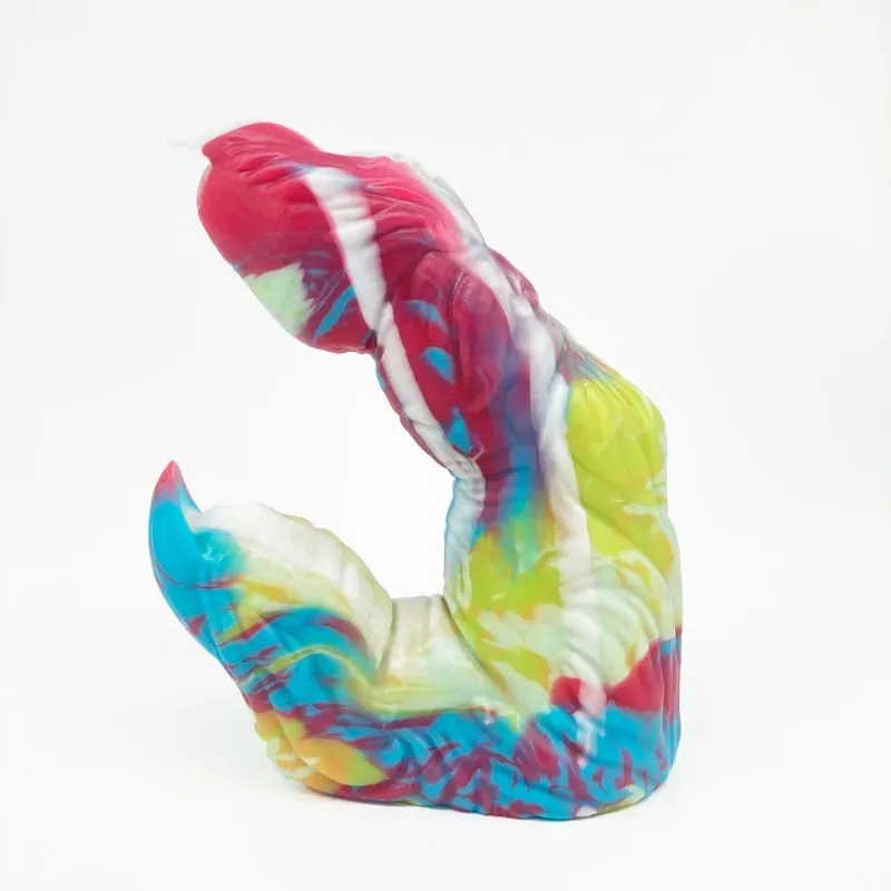Tentickle Wölfing dildo Crayon Chaos medium zacht