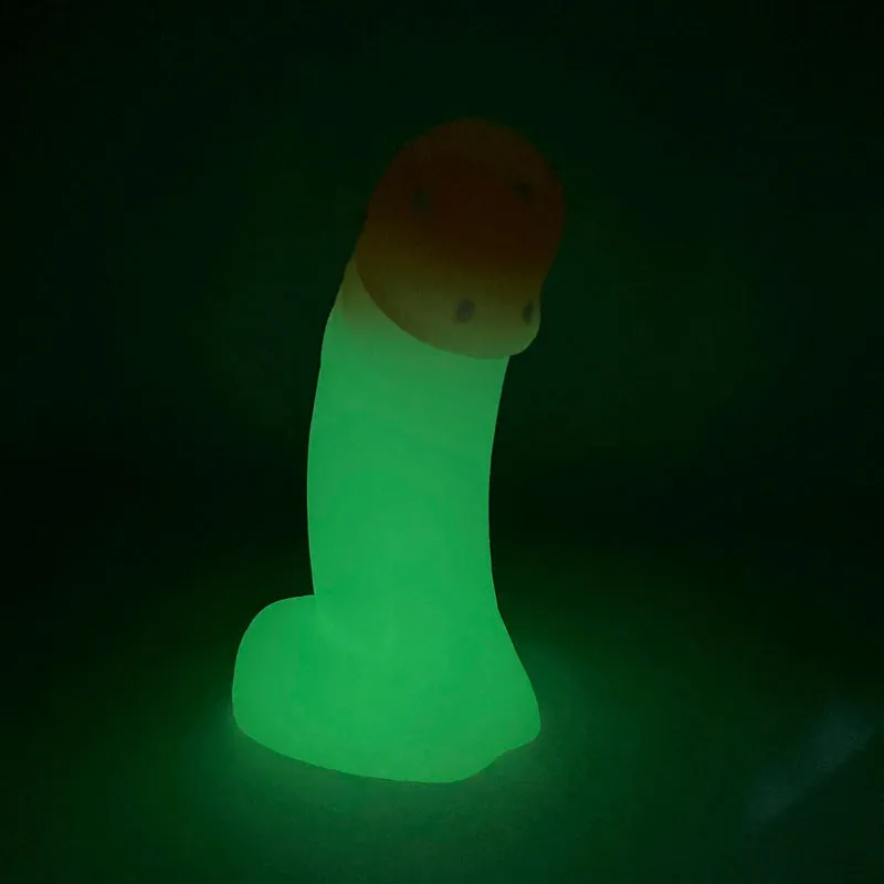 Tentickle Woodsman Mushroom dildo medium super soft glow