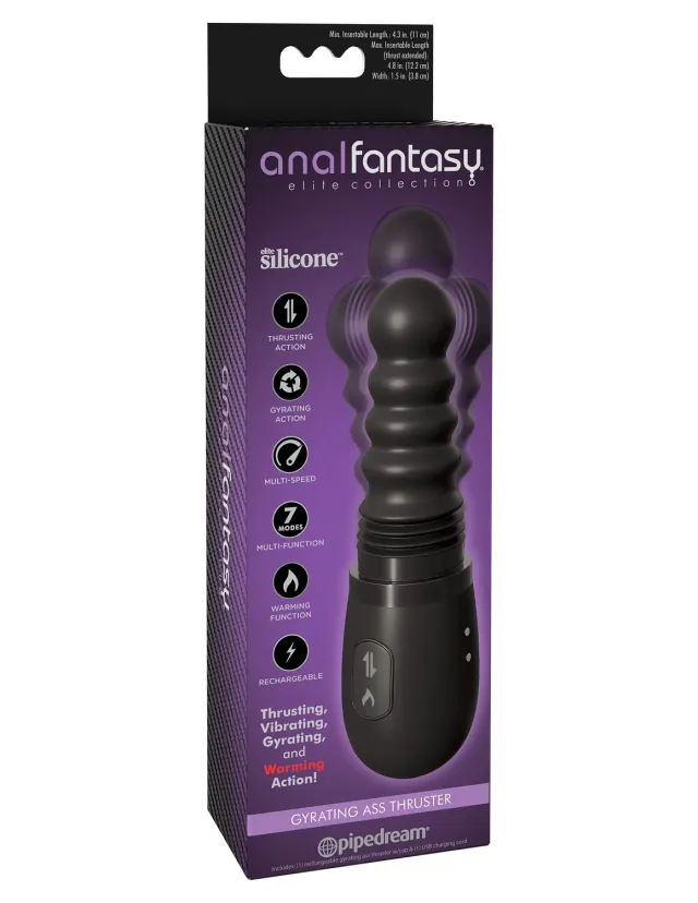 Pipedream Gyrating Ass Thruster anale vibrator verwarmend