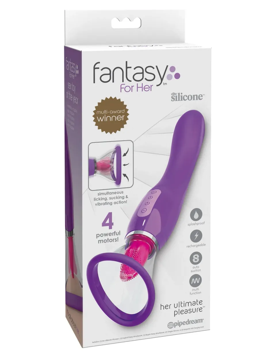 Pipedream Fantasy For Her Ultimate Pleasure clitorisvibrator paars