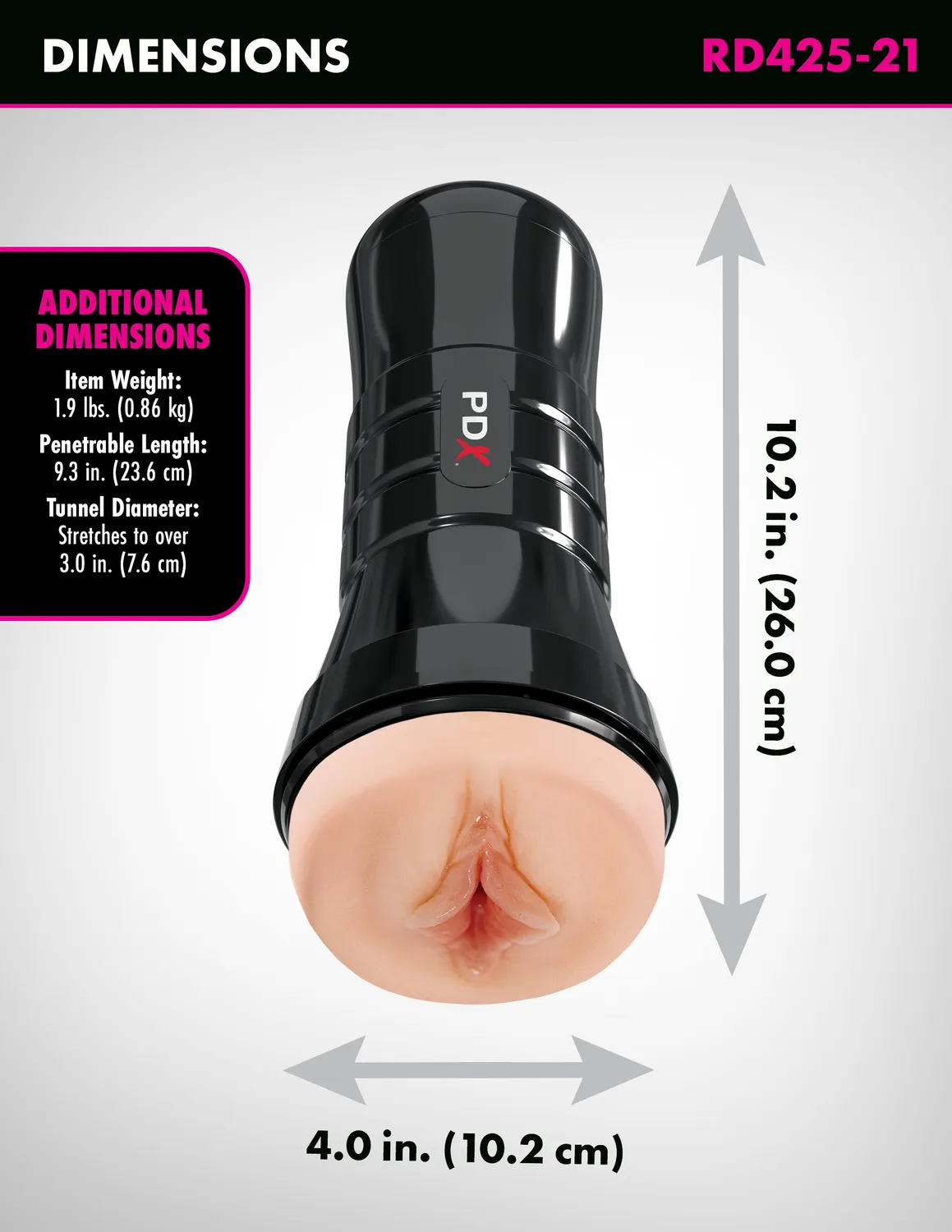 Pipedream Wet Pussies Super Luscious Lips XXL stroker zelfglijdend
