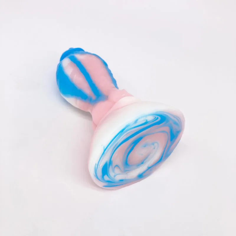 Tentickle Toady Stool Trans Pride Drips dildo mini medium