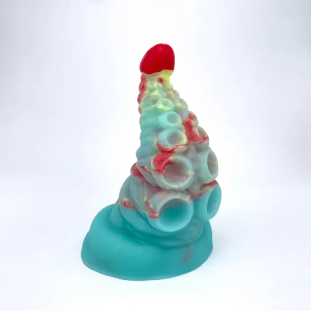 Tentickle Tenton Blue Hawaiian dildo medium zacht