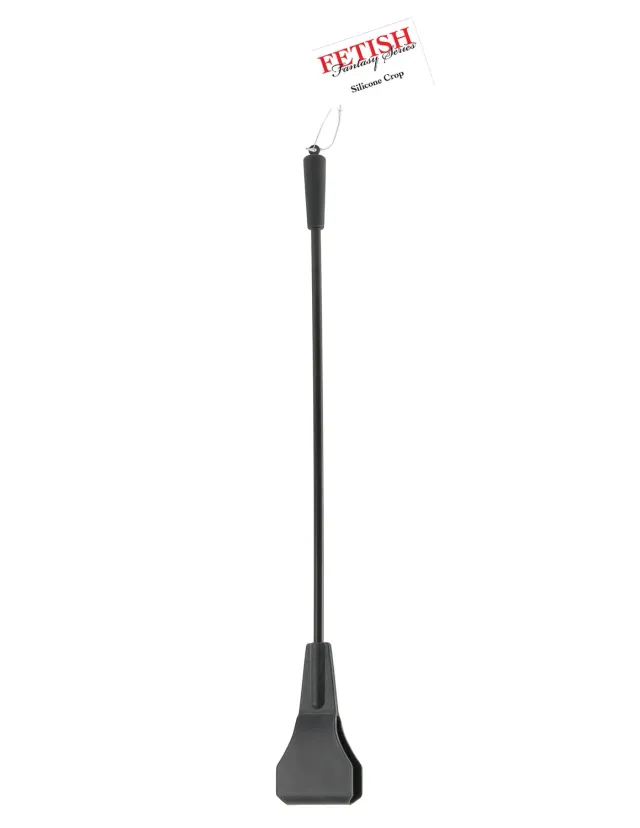 Pipedream Fetish Fantasy Silicone Crop siliconen zweep zwart