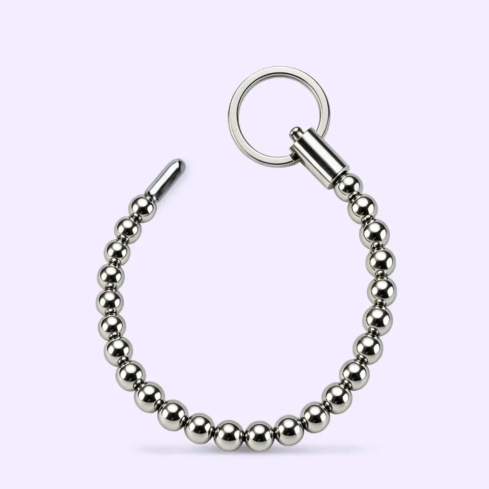 Beisar Priapus urethrasound 4 mm satin silver rvs