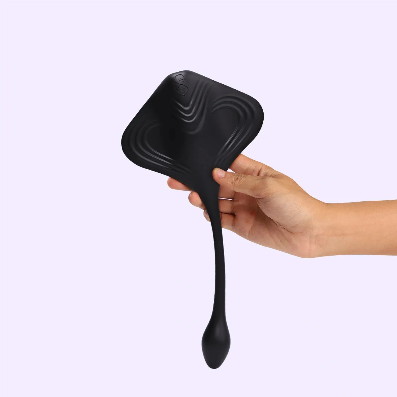Beisar Manta vibrator zwart flexibele tail met app