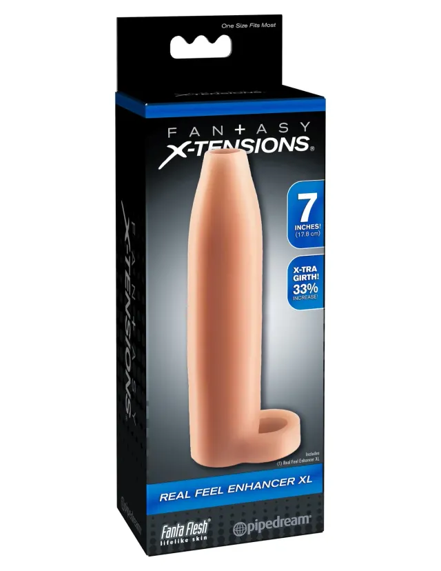 Pipedream Fantasy X-Tensions Real Feel Enhancer XL penishoes extra dik