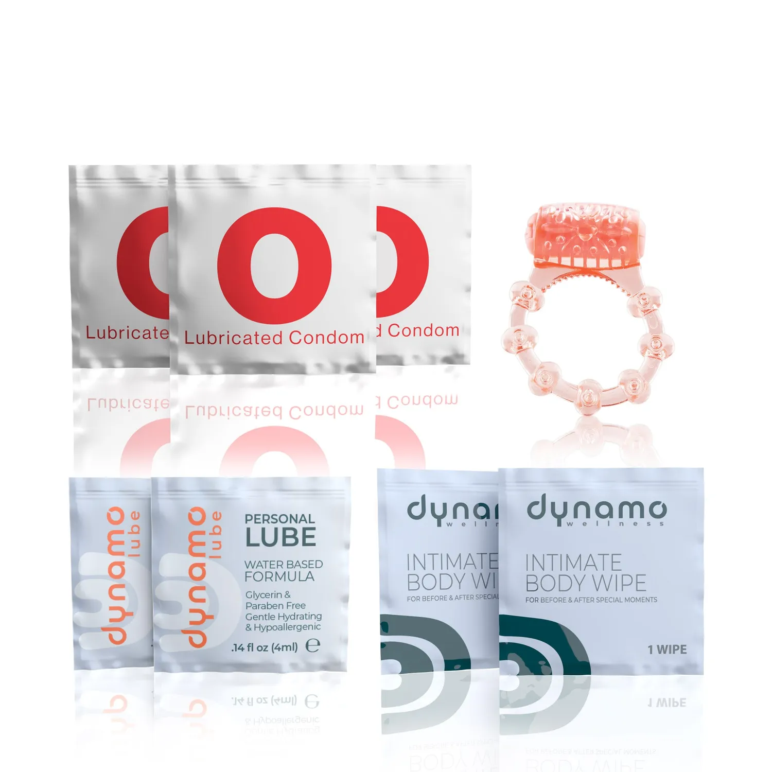 Screaming O Hook Up Intimacy Kit vibrerende ring condooms set