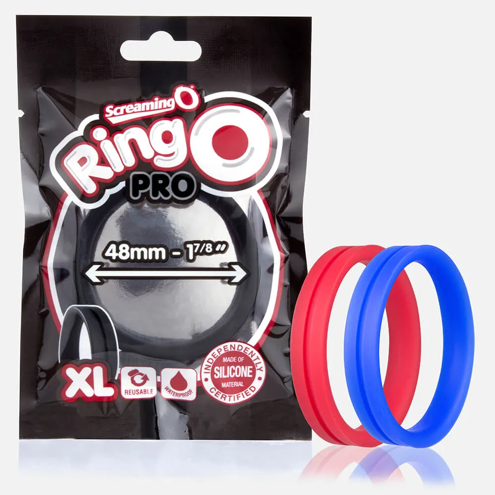 Screaming O Ring O Pro XL penisring blauw siliconen