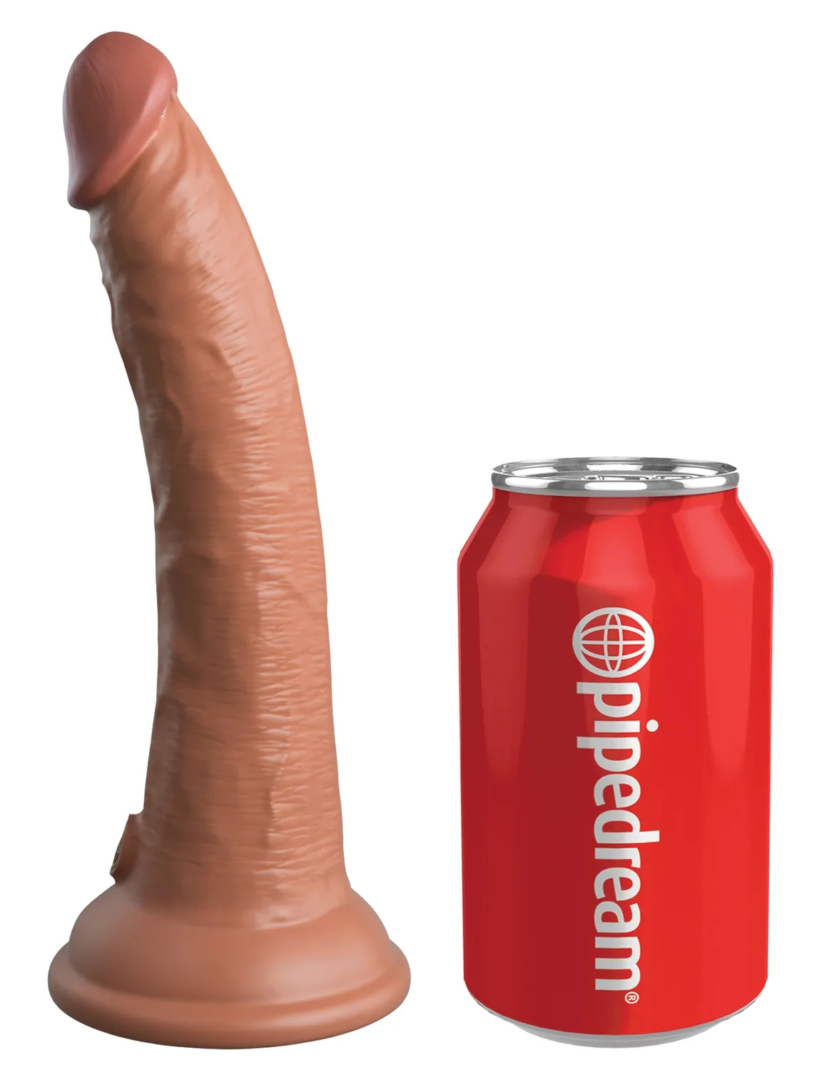Pipedream King Cock Elite 7" siliconen dildo dual density