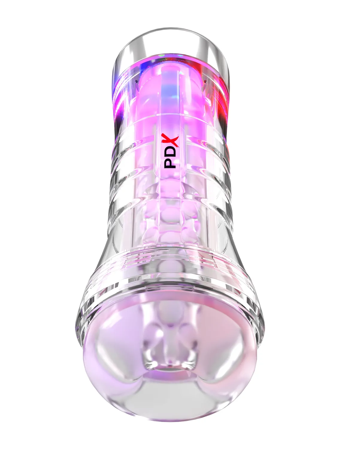 Pipedream ViewTube XXL doorzichtige masturbator LED clear