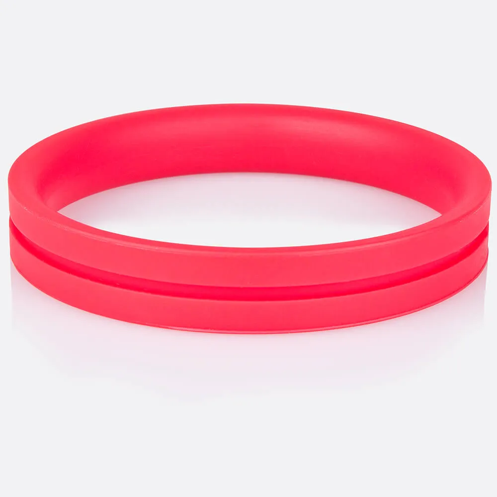 Screaming O Ring O Pro XXL penisring rood siliconen